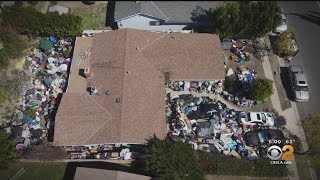 Exclusive: Granada Hills Residents Fear For Their Safety, Property Values As Junk Piles In Neighbors