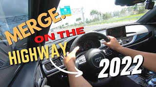 LEARN HOW TO MERGE  onto Highway Safely/DRIVING TUTORIAL