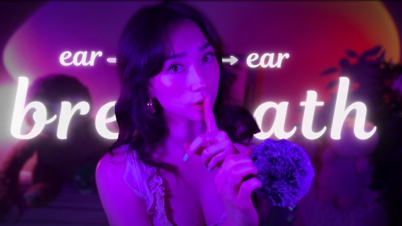 Asmr Breathing Into Your Ears Until You Fall Asleep ёяшотанёяти Mic Blowing