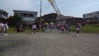 20130728‐6船形の祭りお浜出の名残り　堂の下