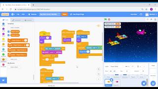 Create Score competition variable in Scratch