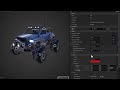 ue5 series modular car rigging in unreal engine 5.5