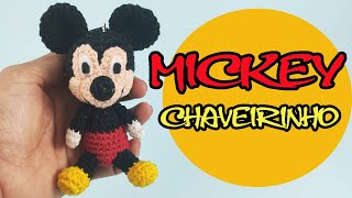 chaveirinho mickey amigurumi parte2