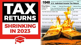Why Your Tax Refund Is Going To Be Smaller In 2023