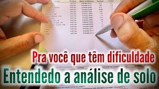 COMO ENTENDER A ANÁLISE DE SOLO DE FORMA SIMPLES E RÁPIDA