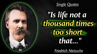 Top Best 30 Friedrich Nietzsche's Quotes about life quotes | inspirational Quotes | Single Quotes