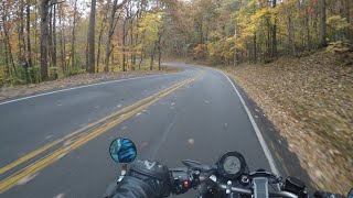 Taking the Eliminator on the Twisties (Raw Footage)