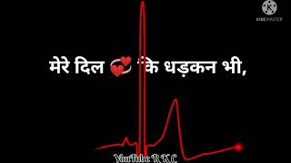 Teri Khushboo Aati Hai Black Screen watshap lyrics status video shair 🤗