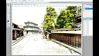 photoshopで写真をイラストに変える559。CG  合成写真　写真加工　インスタグラム　 イラストレーター　フォトショップ　　photoshop　コンピューターグラフィックス