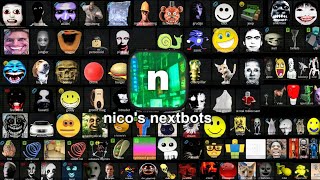 Roblox Nico's Nextbots All Maps And All 155 Nextbots Jumpscares Scene New Update