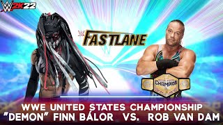 Demon Finn Balor vs Rob Van Dam United States Championship