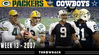 Crucial Clash for 1st Place in NFC! (Packers vs. Cowboys 2007, Week 13)