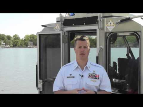 What frequency does the Coast Guard use?