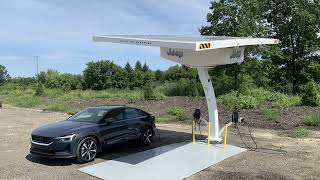 Electrify America EV ARC Solar Charger