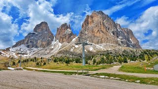 PASSO SELLA hike | Hiking to Rifugio Emilio Comici | Citta dei Sassi | Val Gardena Italy