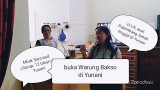 mbak Sara asal cilacap 12 tahun di Yunani, buka Warung makan dan bakso di kontrakan