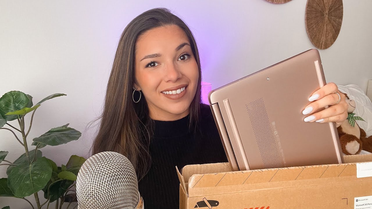 Asmr New Laptop Unboxing Youtube