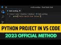 How to Write & Run Python Program in Visual Studio | Run Python in VS Code (2023 Update)