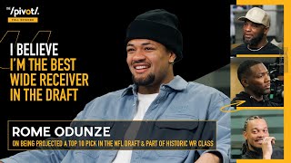Rome Odunze NFL Draft, Micahel Penix Jr, his Nigerian Roots & work ethic from farming | The Pivot
