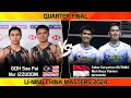 SUPERB MATCH ! GOH Sze Fei /Nur IZZUDDIN vs Sabar /Reza | China Masters 2024 Badminton