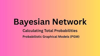 Bayesian Network | Probabilistic Graphical Models | Calculating Total Probabilities | Example - 1