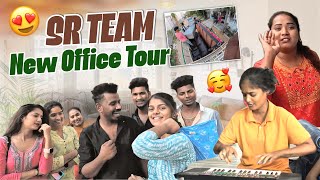 SR TEAM NEW OFFICE TOUR|TEAM@rishi_stylish_official |CRAZY ENTERTAINMENT