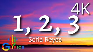 Sofia Reyes - 1, 2, 3 Lyrics [Official Acoustic Version]  4K