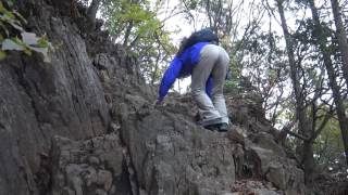 奥多摩・大岳山から鋸山へ（2016年11月2日）