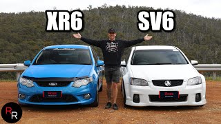 XR6 vs SV6! What's Really the Best??? (0-100kph)