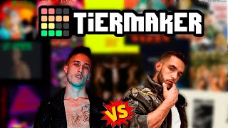 YUNG BEEF VS C. TANGANA | Tier List MEJORES TEMAS