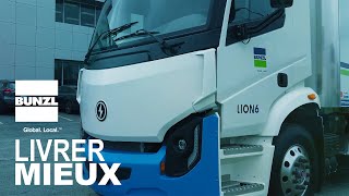 Bunzl Canada | Bunzl Canada | Accélérer la Durabilité avec des Camions Électriques