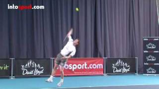 Tennis Serve- Topspin Serve Technique