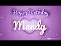 Mandy #birthday #special #video #Mandy #wishes Happy birthday song - Happy birthday to you