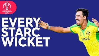 Every Mitchell Starc Wicket at the 2019 ICC Cricket World Cup