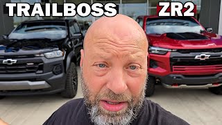 Chevy Colorado Trail Boss VS Zr2: Comparison Deep Dive