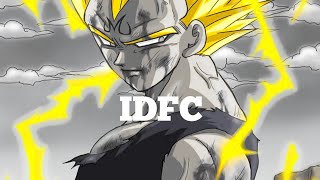 Majin Vegeta's sacrifice edit | Blackbear - idfc