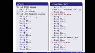 Java Threads & Garbage Collection