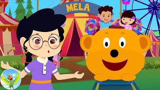 Mela Laga Hai, मेला लगा है, Hindi Rhyme for Kids