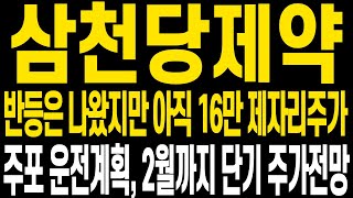 [삼천당제약 주가전망] 소폭이지만 오늘같은 하락장에 반등하면서 잘 버텨냈습니다 현 주가 상황과 앞으로 전망에 대해 명확히 보시고 25년도에도 큰 수익 챙겨가셨으면 합니다