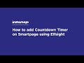 How to add Countdown Timer on Smartpage using Elfsight