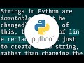 Remove specific characters from a string in Python