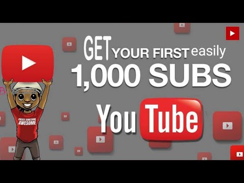 How To Get 1000 Subscribers On Youtube In 1 Day. How To Get 1000 ...