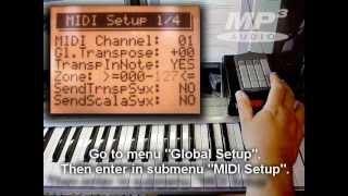 Mp3 player in Juzisound Total SOLO Sampler - Part 04 - MIDI Settings.wmv