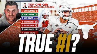 Why Texas QB Arch Manning is at the TOP of Ari’s 2026 College Football quarterback list
