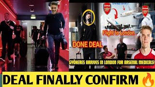 🔴Viktor Gyökeres Joins Arsenal: Sporting Lisbon Striker Arrives for Medicals