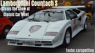 Lamborghini Countach S Steals the Show at Classic Car Meet! Oldtimertreffen Hasenstrick 2024