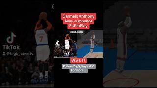 #carmeloanthony new #proplay shooting form on #nba2k24  is this a W or L???