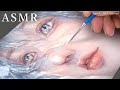 【ASMR】うるうるな水彩イラストメイキングと描く音🌸Watercolor Painting, Ocean Waves