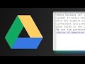 How to Edit Text Files via Google Drive