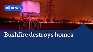 At least two homes destroyed in Victorian bushfire | ABC News